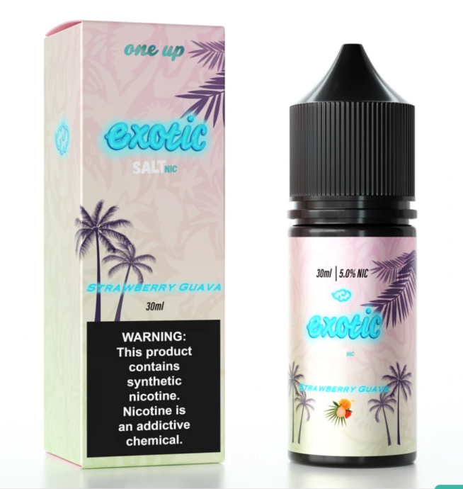 one up - Exotic - Strawberry Guava Salt 25MG 30mL