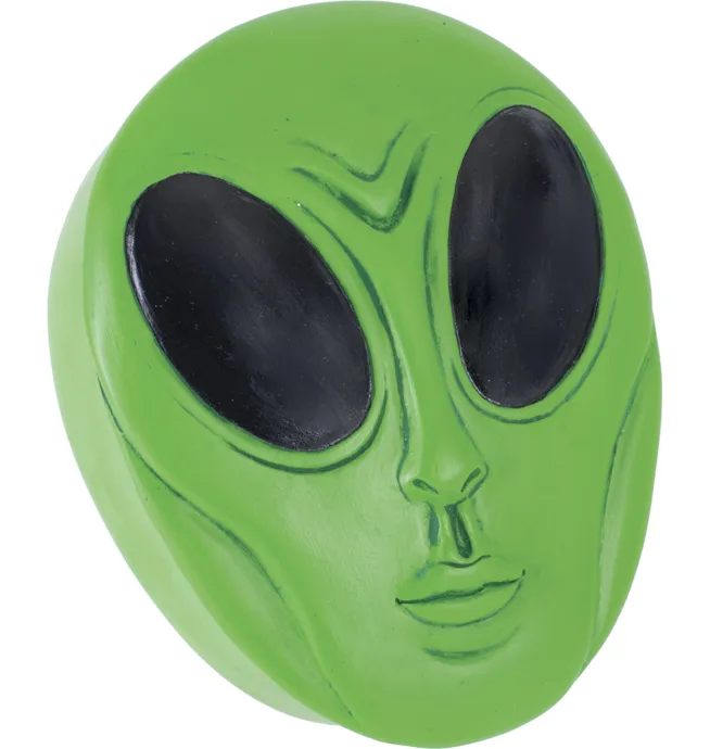 5in Green Alien Covered Ashtray - Image 3