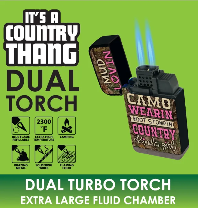 Big Bubba Dual Torch Lighter - Image 2