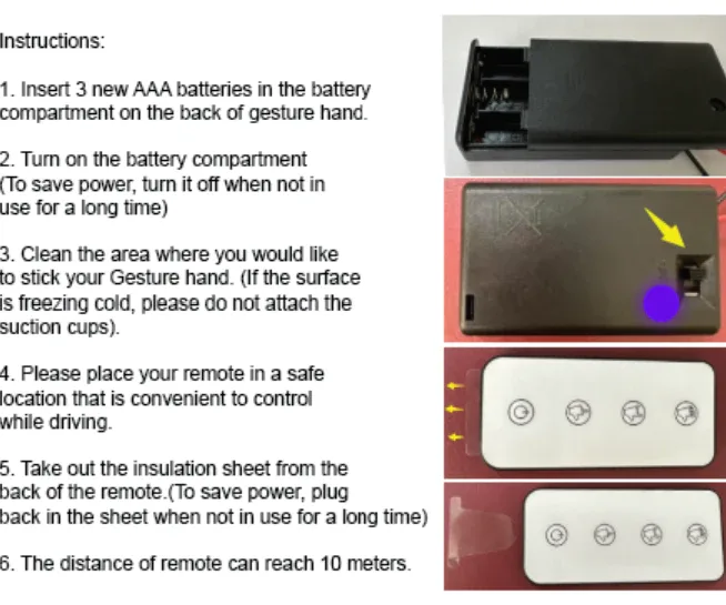 Car Vibez Hand Gesture Light - Image 3