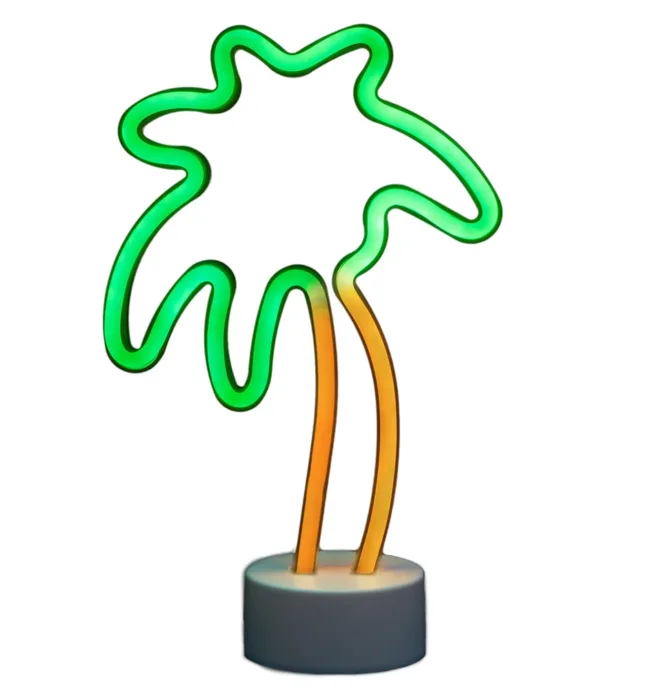 Neon Knight - Neon Palm Tree Light