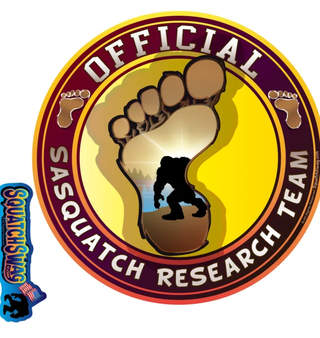 SquatchSwag Stickers 3 Pack - Official Sasquatch Research Team