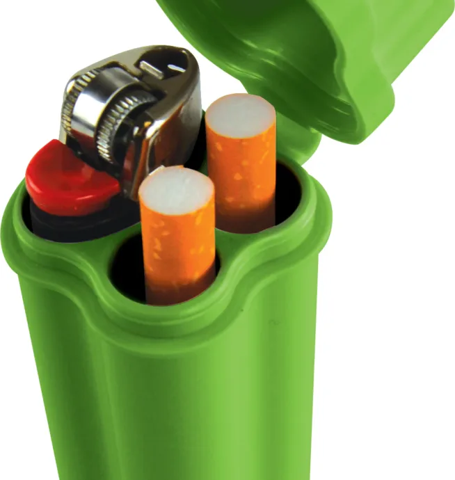 Plastic Lighter Cigarette Case - Image 2