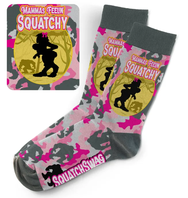 SquatchSwag Socks - Mamas Feelin' Squatchy