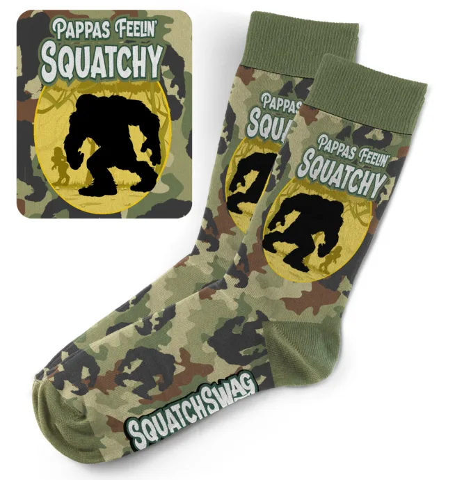 SquatchSwag Socks - Papas Feelin' Squatchy