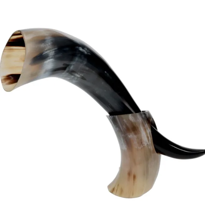 Tankherd Bovine Horn 20 oz with Stand