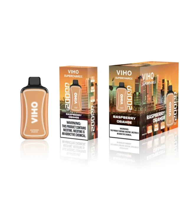 VIHO Supercharge 20K Disposable - Raspberry Orange