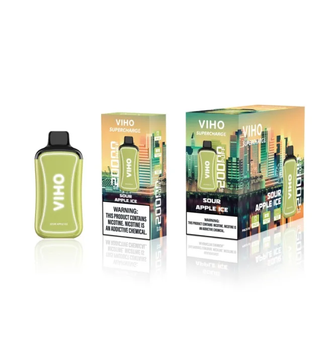 VIHO Supercharge 20K Disposable - Sour Apple Ice