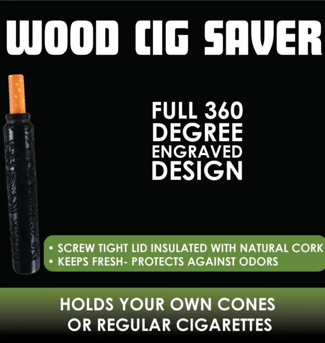 Wooden Cigarette Saver - Image 2