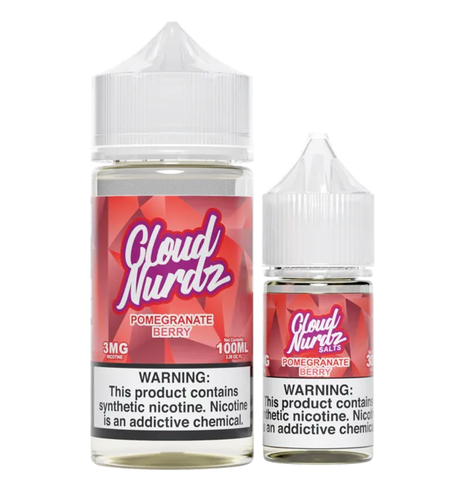 Cloud Nurdz Salts - Pomegranate Berry 50MG 30mL