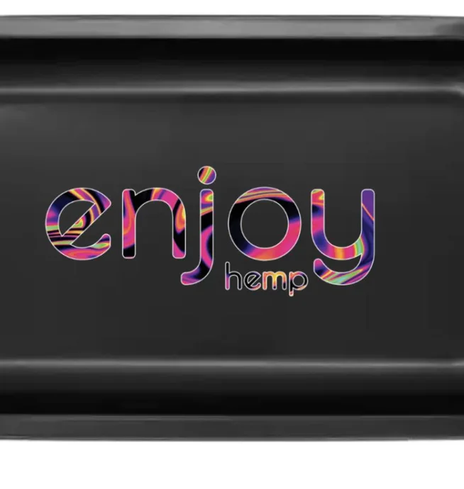 Enjoy Hemp Rolling Tray - 6” x 10.5”