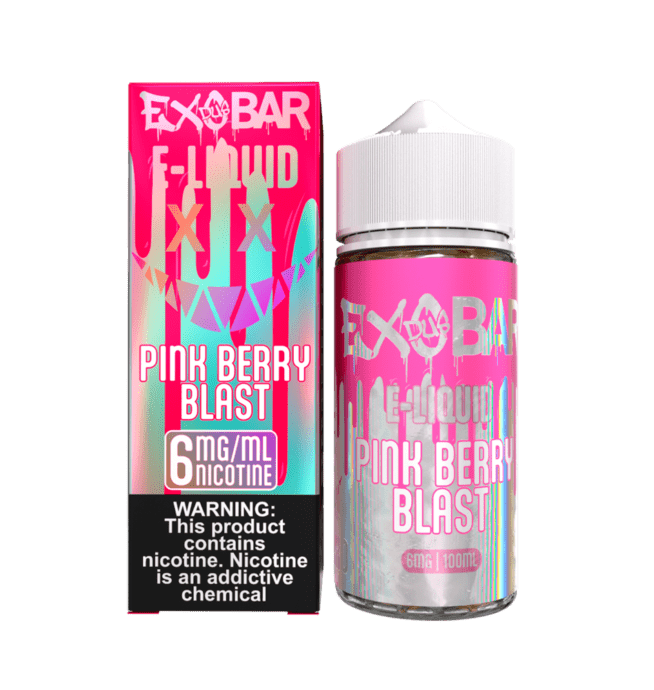 Exodus E-Liquid 100mL - Pink Berry Blast 6MG