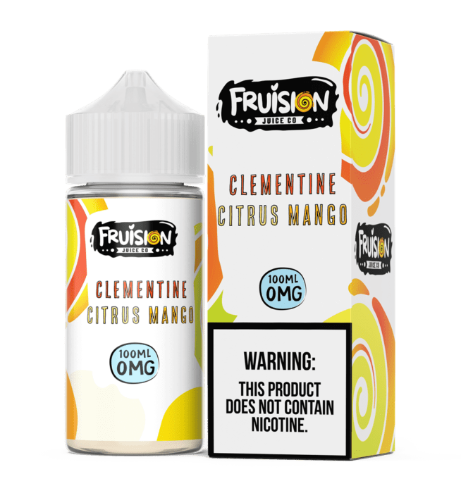 Fruision Juice Co. 100ml - Clementine Citrus Mango 0mg