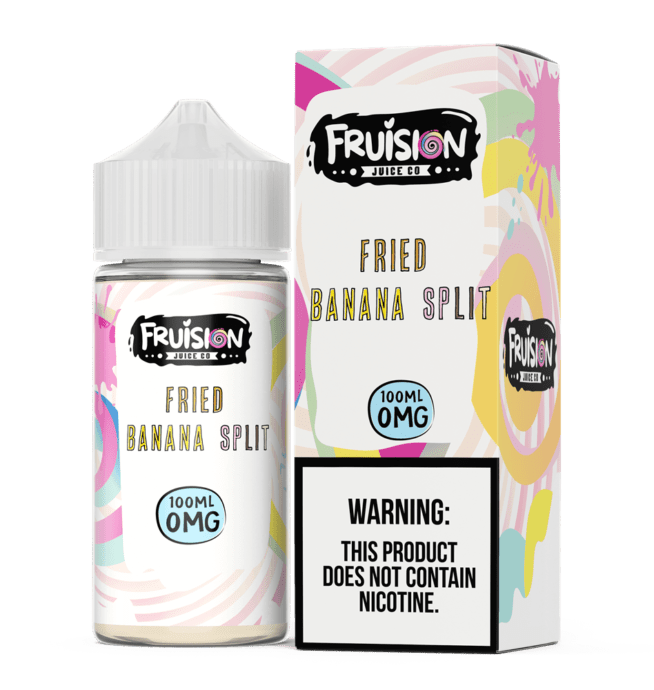 Fruision Juice Co. 100ml - Fried Banana Split 0mg