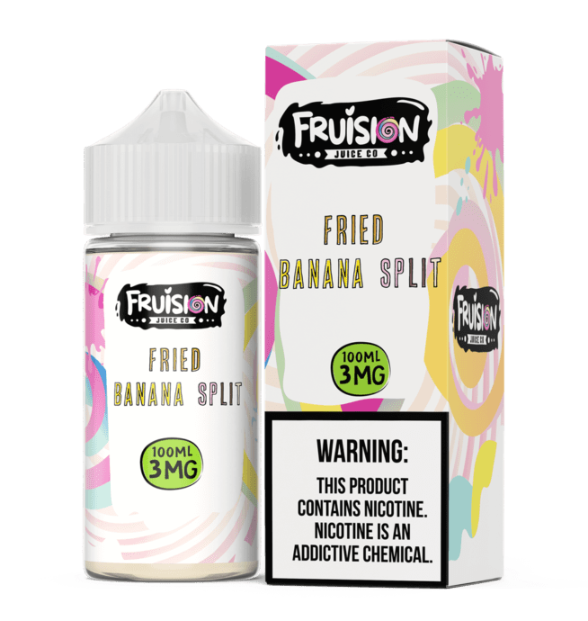 Fruision Juice Co. 100ml - Fried Banana Split 3mg