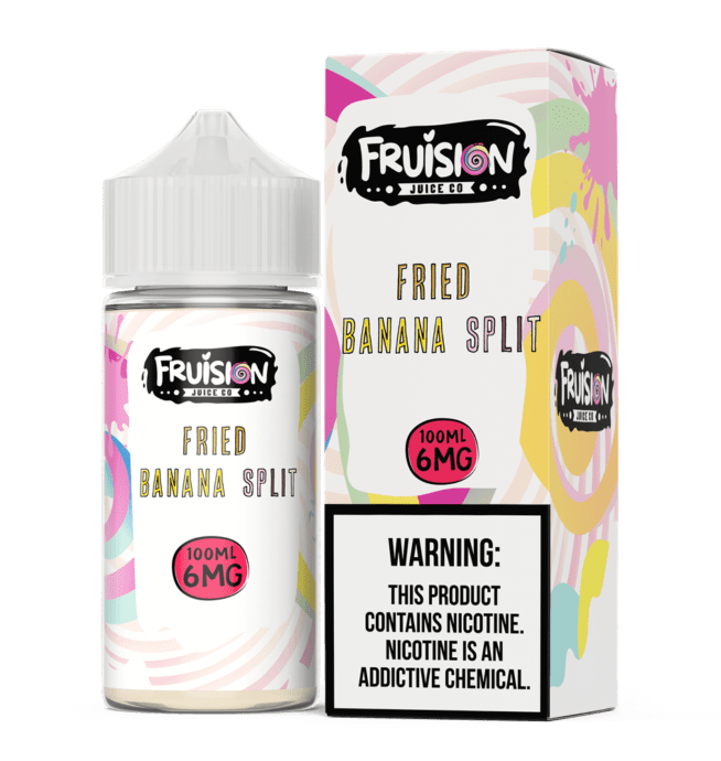 Fruision Juice Co. 100ml - Fried Banana Split 6mg