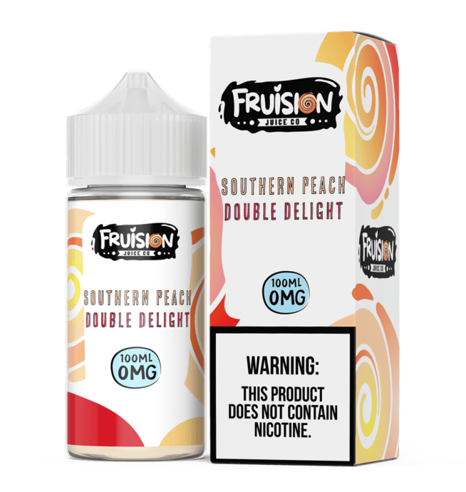 Fruision Juice Co. 100ml – Southern Peach Double Delight 0mg