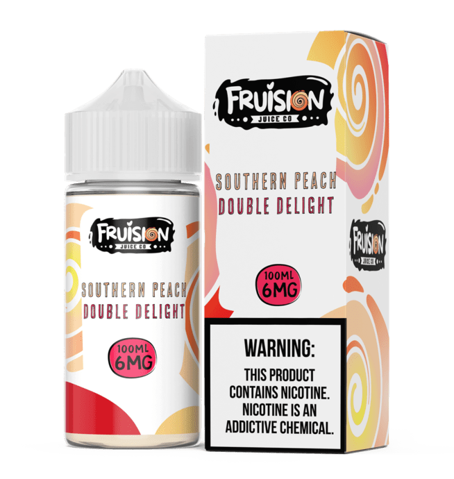 Fruision Juice Co. 100ml – Southern Peach Double Delight 6mg