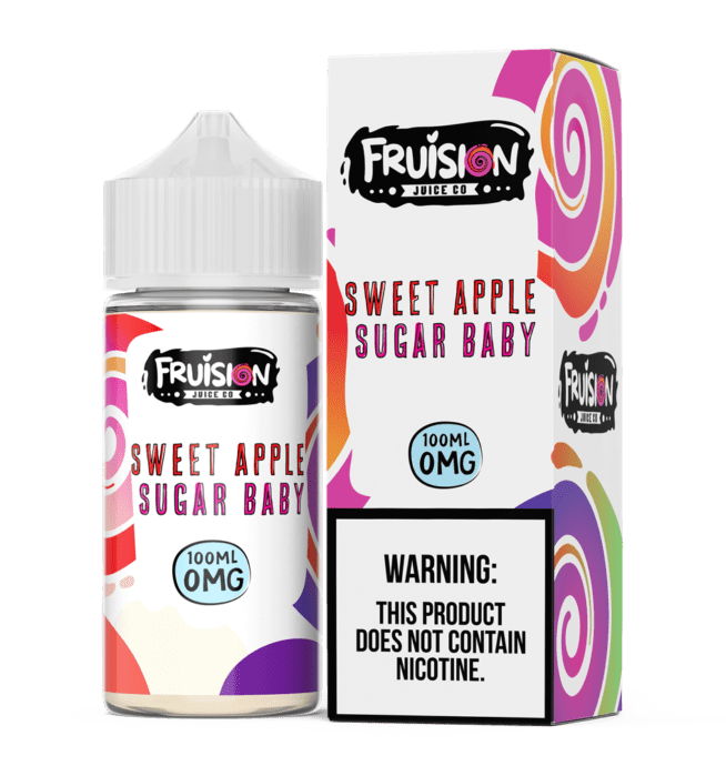 Fruision Juice Co. 100ml – Sweet Apple Sugar Baby 0mg