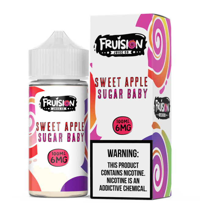 Fruision Juice Co. 100ml – Sweet Apple Sugar Baby 6mg