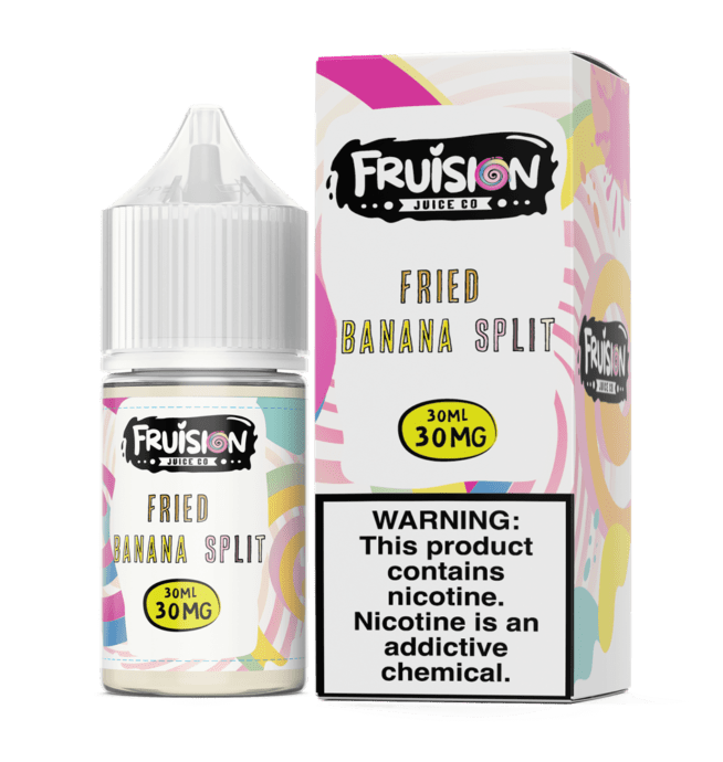 Fruision Juice Co. Salts 30ml - Fried Banana Split 30mg