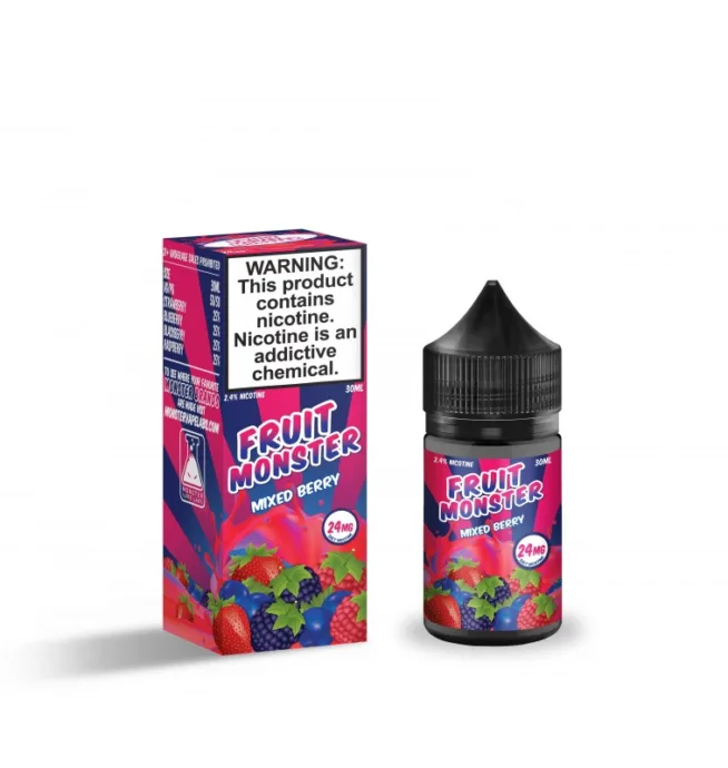 Fruit MONSTER Synthetic Salt - Mixed Berry 24mg 30mL