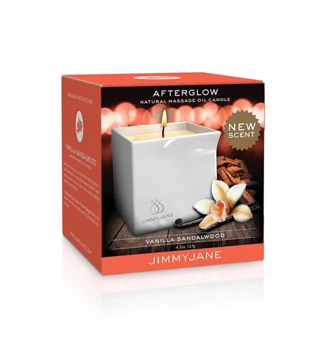 JimmyJane Afterglow Massage Candle - Vanilla Sandalwood - Image 3