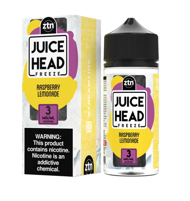 Juice Head Freeze – Raspberry Lemonade Freeze 6MG 100mL