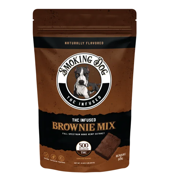 Smoking Dog THC Brownie Mix 500mg