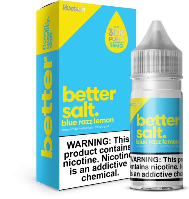 Vapetasia Better Salt 30mL - Blue Razz Lemon 25mg