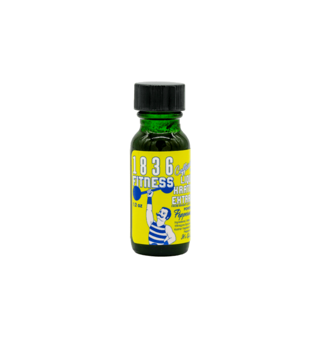 1836 Fitness - Powerful Peppermint - Caffeinated Liquid Extract 1/2oz