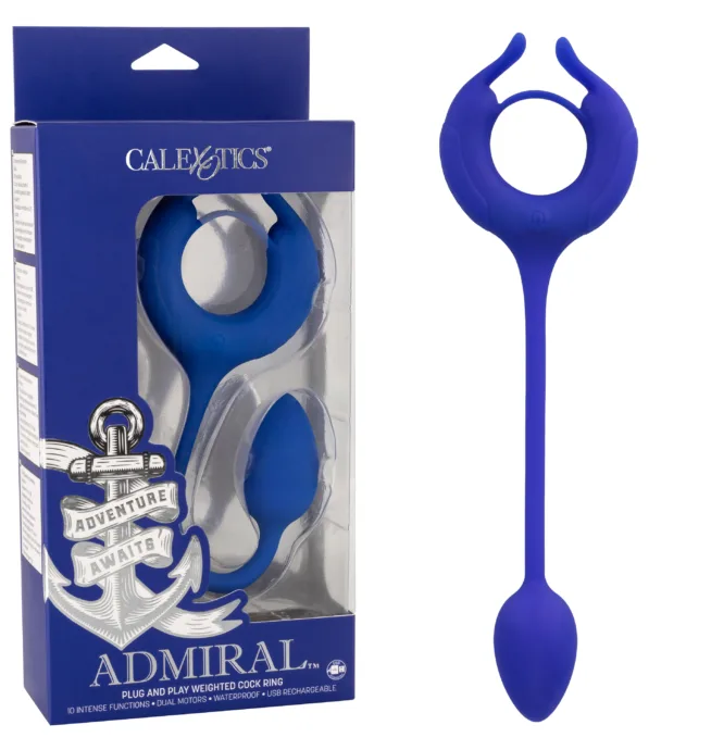 Calexotics Admiral™ Plug and Play Weighted Cock Ring