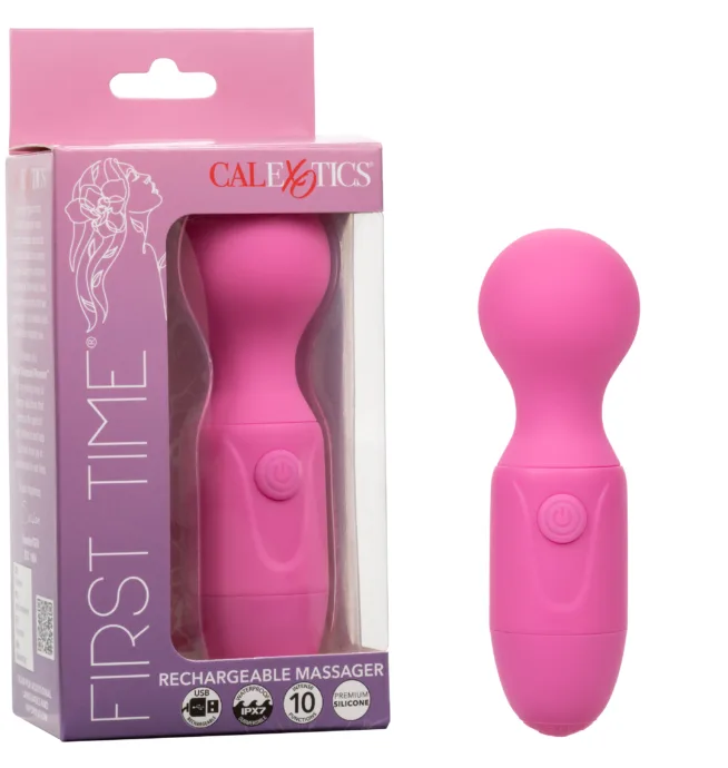 Calexotics First Time® Rechargeable Massager - Pink