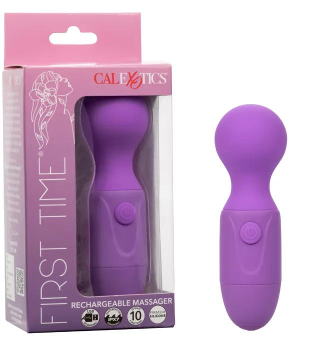 Calexotics First Time® Rechargeable Massager - Purple