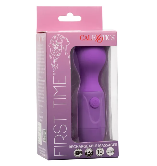 Calexotics First Time® Rechargeable Massager - Purple - Image 11