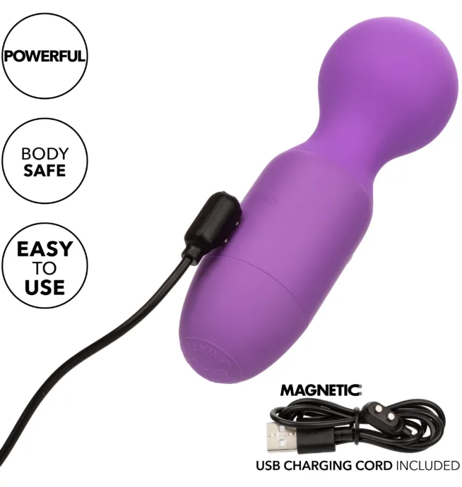 Calexotics First Time® Rechargeable Massager - Purple - Image 7