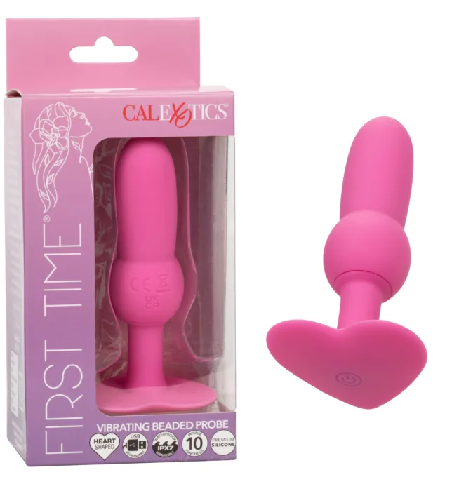 Calexotics First Time® Vibrating Beaded Probe