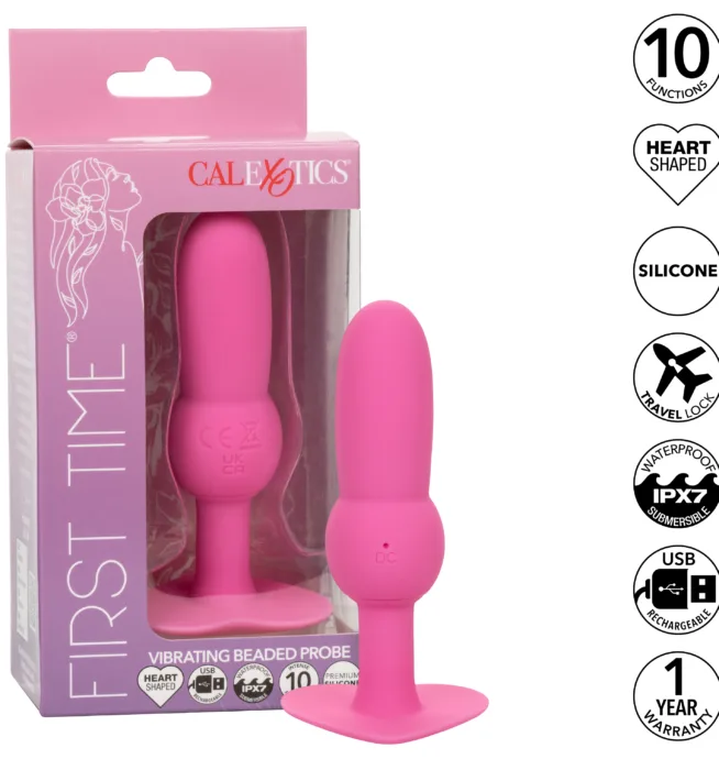 Calexotics First Time® Vibrating Beaded Probe - Image 4