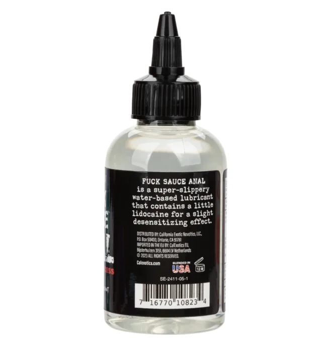 Calexotics Fuck Sauce™ Anal Numbing Lubricant 4 fl. oz. - Image 3