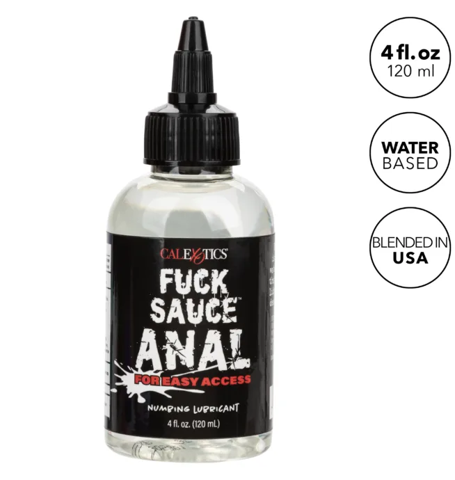 Calexotics Fuck Sauce™ Anal Numbing Lubricant 4 fl. oz. - Image 2