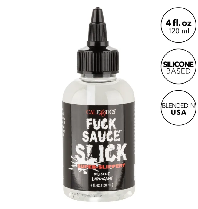 Calexotics Fuck Sauce™ Slick Silicone Lubricant 4 fl. oz. - Image 3