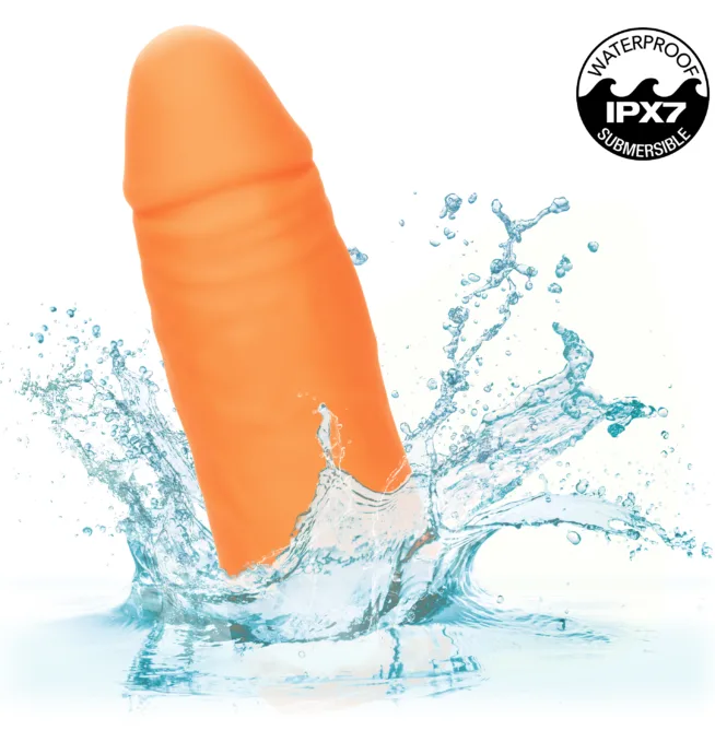 Calexotics Mini Vibrating Studs® - Orange - Image 9