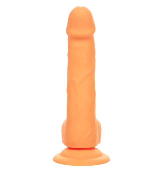 Calexotics Neon® Silicone Studs® 6"/15.25 cm - Orange - Image 9