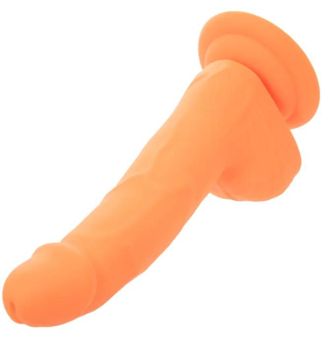 Calexotics Neon® Silicone Studs® 6"/15.25 cm - Orange - Image 10