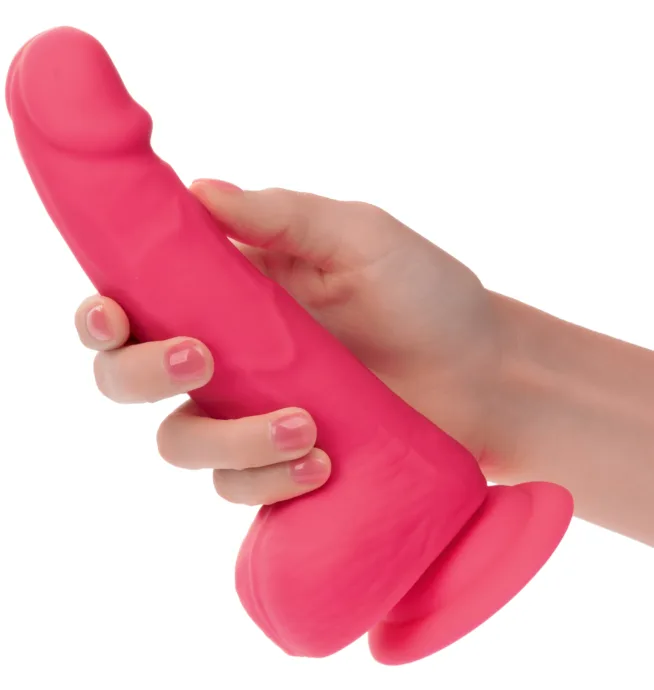 Calexotics Neon® Silicone Studs® 6"/15.25 cm - Pink - Image 7