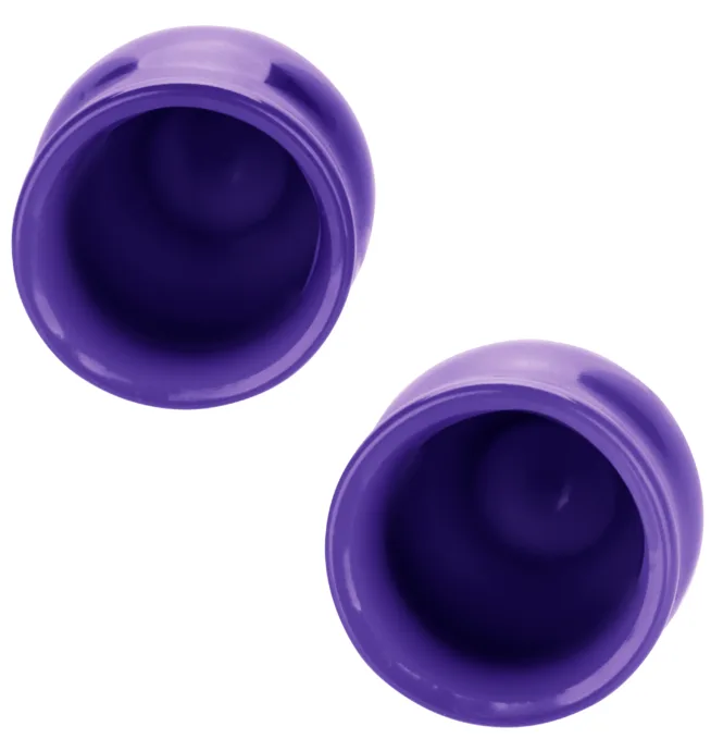 Calexotics Nipple Play® Mini Nipple Suckers - Purple - Image 3