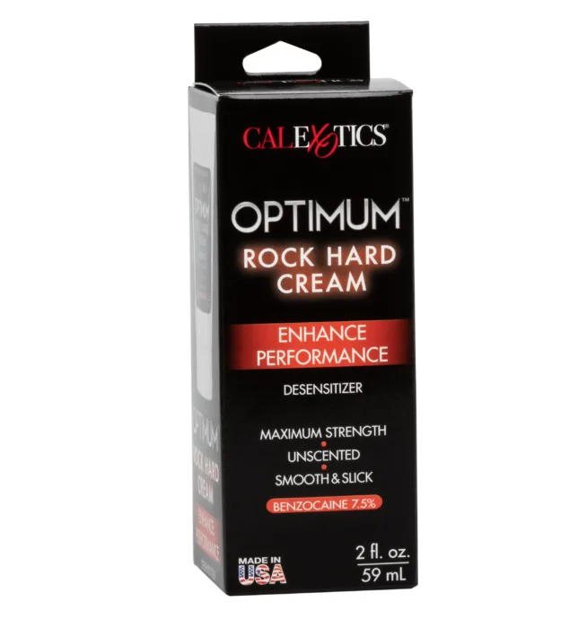 Calexotics Optimum® Rock Hard Cream 2 fl. oz. - Packaged - Image 6