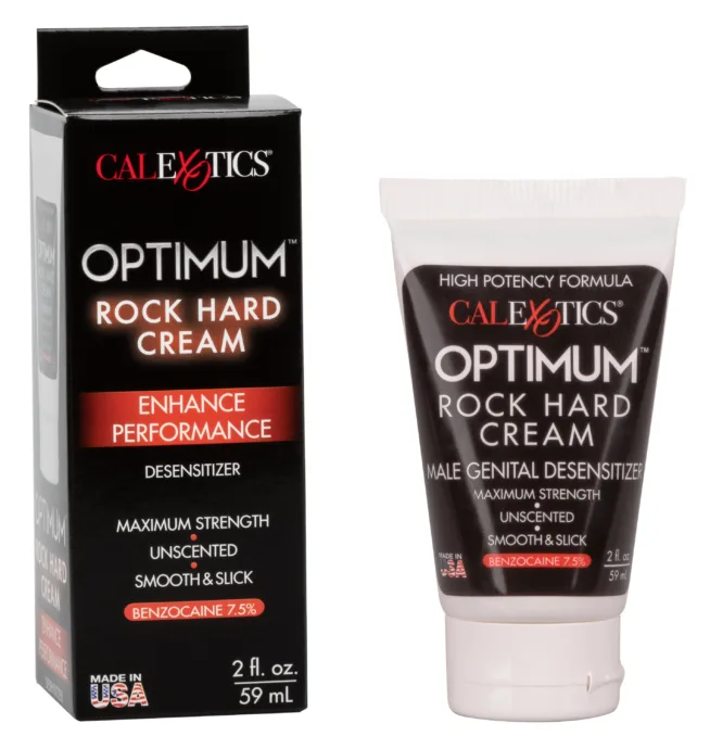 Calexotics Optimum® Rock Hard Cream 2 fl. oz. - Packaged