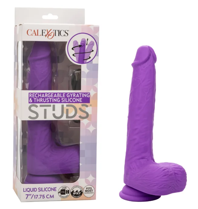 Calexotics Rechargeable Gyrating & Thrusting Silicone Studs®