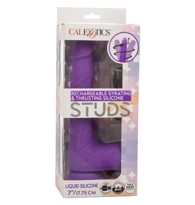 Calexotics Rechargeable Gyrating & Thrusting Silicone Studs® - Image 6